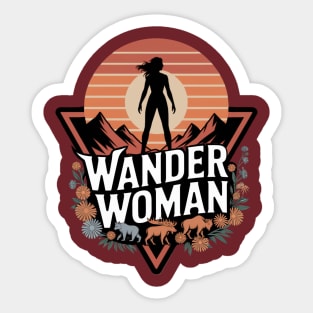Wander Woman Sticker